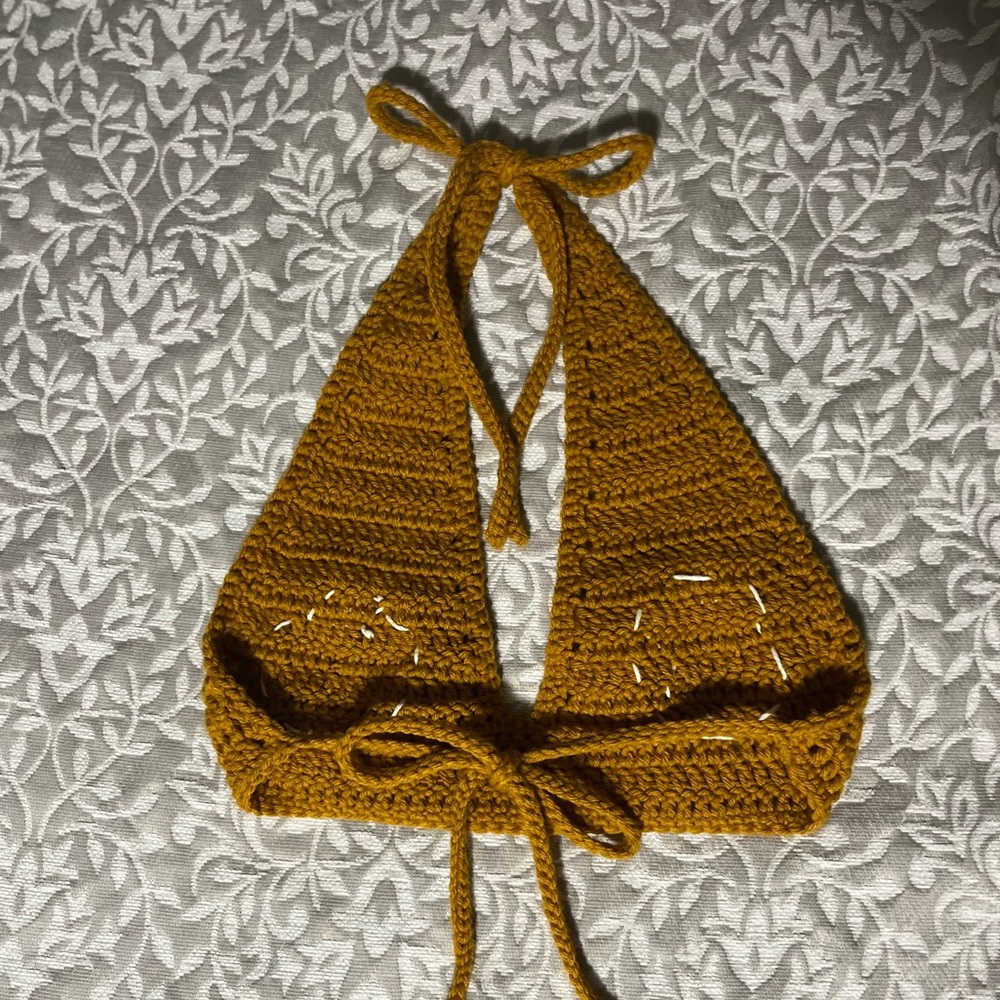 Crocheted Halter top! - Picture 2 of 2